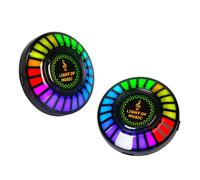 Pumwoy 2 Sound Control Rhythm Light, RGB Voice-activated, APP Controlled, Voice Activated Pickup, Party, Music