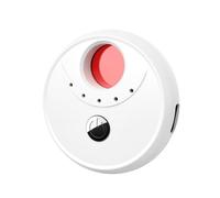 Pumwoy Hidden Camera Detector, Anti Spy Detector, GPS Detector Bug Detector, RF Scanner Device, Micro Device Detector, Anti-peeping Detector for Hotel, Conference Room (White)