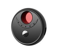 Pumwoy Hidden Camera Detector, Anti Spy Detector, GPS Detector Bug Detector, RF Scanner Device, Micro Device Detector, Anti-peeping Detector for Hotel, Conference Room (Black)