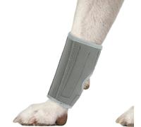 PUMYPOREITY 1Pcs Dog Joint Brace, Canine Hock Support Dog Elbow Brace Compression Wrap Straps for ACL CCL Joint Injury and Sprain Protection, Healing and Loss of Stability(Grey, S)