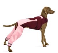PUMYPOREITY Dog Surgery Suit, Post Op Recovery Suit Medical Vest Elbow Back Leg Sleeve for Dog Onesie Surgery Recovery Suit Help Hell Wounds(Pink, L)