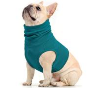 PUMYPOREITY Dog Turtleneck Shirt, Dog Neck Protector Recovery Suit Neck Bandage, Neck And Chest Protection, Surgical Cover For Wound On-Neck(Turquoise, L)