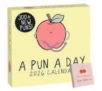 Pun Day Calendar - Funny Humor Work Supplies, 2026 Monthly Desk Organizer, Daily Joke Planner, Laughter Remedy Stationery, Home Decor for School, Travel, Party, Birthday, Vacation
