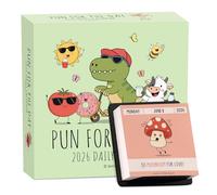Pun Motivational Desk Calendar 2026 | Funny Desks Calendars 2026 | Daily Tear-Off Novelty Pun Positive Quotes Family Monthly Calendar | Funny Desk Planner Accessories for Home Decor