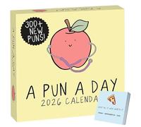 Pun Of The Day Calendar 2026 - Humorous Daily Planner, Funny Pun Work Supplies For Offices, Desktop Organizer For School Home Travel Accessory, Cleaning Task And Study