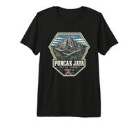 Puncak Jaya 4884m Carstensz Pyramid Papua Climbing Summit Premium T-Shirt
