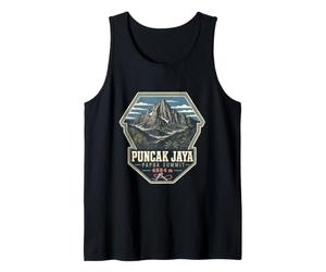 Puncak Jaya 4884m Carstensz Pyramid Papua Climbing Summit Tank Top