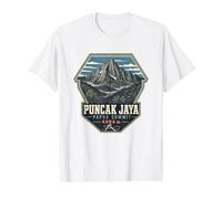 Puncak Jaya 4884m Carstensz Pyramid Papua Climbing Summit Value Graphic T-Shirt, Men, White, M