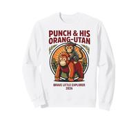 Punch And His Orangutan Brave Little Explorer 2026 Sweatshirt