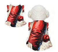 Punch Bag Swing S Pet Apparel for Small Dogs-Cute Summer Outfit for Puppy, Soft Breathable Pet Clothes for Cat
