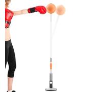 Punch Bag with Stand - Reflective Punch Bag | Punch Bag Boxing Equipment Sports Trainer Hand Eye Coordination Training Set Speed Bag with Stand for the Gym