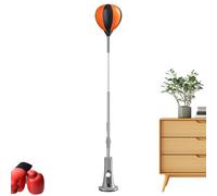 Punch Bag with Stand - Speed Training Device, Height Adjustable Strike Target, Stability System with Suction Base | For Children, Teenagers, Home Gym, Martial Arts, Fitness, Sports