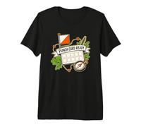 Punch Card Ready Orienteering Checkpoint Premium T-Shirt