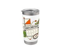 Punch Card Ready Orienteering Checkpoint Stainless Steel Insulated Tumbler
