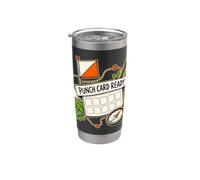 Punch Card Ready Orienteering Checkpoint Stainless Steel Insulated Tumbler