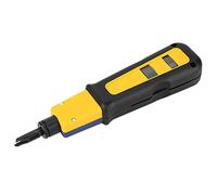 Punch Down Impact Tool with 88/110 Cut Blade, Network Wire Stripper and Crimper, Plastic Handle Wire Cutter for Electrical Wiring and Cable Installation, Impact Punch Down Tool for RJ45 Keystone