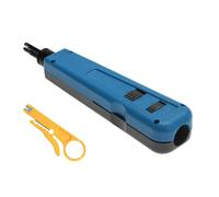 Punch Down Tool, 110/88 Terminal Block Insertion Tool Ethernet Krone Tool CAT5/6 Cable Impact Punch Down Tool for Data/Telephone/Network Cable