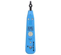 Punch Down Tool CP - 3203, Wire Punch Down Tool with Cable Cutter and Stripper, Ergonomic Network Cable Crimping Tool for PLC Modules Wiring, Lightweight ABS Alloy Steel