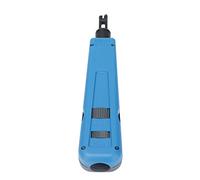 Punch Down Tool Professional Grade 110/88 Carbon Steel Multi Purpose Impact Punchdown Tool with Stainless Steel Cutter Head for Network Cable Installation ABS Handle Durable