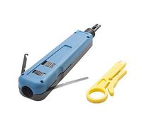 Punch Down Tool with 110/88 Blade & Extra Wire Stripper for Cat6a/ Cat6/ Cat5e/ Cat5 Network Cable