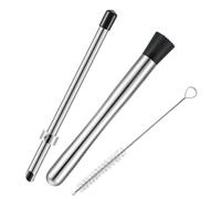 Punch for Lemonade Straws, Set of 3 Pieces for Drilling and Crushing Drinks | Drink Mixing Accessory for Cafes Kitchens Restaurants Home Picnic