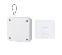 Punch-Free Automatic Door Closer 800g Tension Device with ABS and Stainless Steel for Screen, Sliding, Invisible, Security, Glass, Iron, Office or Interior Doors, Nail-Free Adhesive Installa