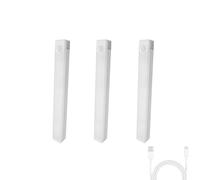 Punch-Free Smart Sensor Magnetic Rechargeable Led Lights, Motion Activated Cabinet Lights, Punch Free Smart Sensor Magnetic Rechargeable Led Light, for Stairs, Wardrobe (White Light 20cm/7.87in)