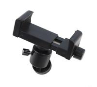 Punch-Free Wall Mount Camera Bracket With Widened Adjustable, Pre-Drilled 6mm Screw Hole Dual Installation For Indoor Outdoor Security Camera Fixing(Black)