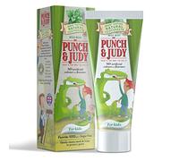 Punch & Judy Kids Natural Toothpaste, Mild Mint Flavour, 6+ Months, Natural Ingredients, Fluoride, Sugar Free 50ml (Pack of 1)