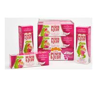 Punch & Judy Kids Toothpaste - Fun Bubblegum Flavour, 3+ Years, Fluoride, Sugar Free (12 x 50ml)