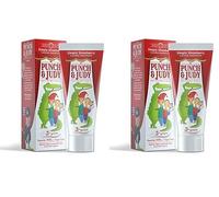 Punch & Judy Simply Strawberry Kids Toothpaste for Children & Toddlers 3 Years Plus, Fluoride Toothpaste, Sugar Free, Strawberry Flavour x1 (Pack of 2)
