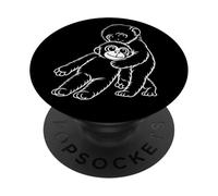 Punch Kun Baby Snow Monkey Japan Toy Orang-Utan PopSockets Adhesive PopGrip