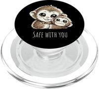 Punch Kun Baby Snow Monkey Japan Toy Orang-Utan PopSockets PopGrip for MagSafe