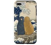 Punch & Momo-chan New Love Wave Art Humor Case for iPhone 7 Plus/8 Plus