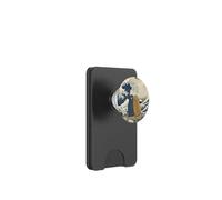 Punch & Momo-chan New Love Wave Art Humor PopSockets PopWallet for MagSafe