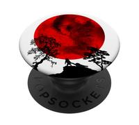 Punch Monkey & Cute Orangutan Stuffed Bear Japanese Anime PopSockets Adhesive PopGrip