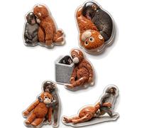 Punch Monkey Magnet-Punch The Monkey Refrigerator Magnets Protect Punchs The Cute Baby Monkey (A) (A-2)