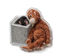 Punch Monkey Magnet-Punch The Monkey Refrigerator Magnets Protect Punchs The Cute Baby Monkey (A) (B)