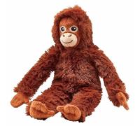 Punch Monkey Plush - Large Orangutan Stuffed Animal, Ultra-Soft Fluffy Monkey Toy, Washable & Safe for Kids, Viral Internet-Famous Cuddle Buddy for Playful Punches & Snuggles (19cm)