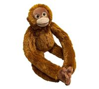 Punch Monkey Plush, Punch Monkey Stuffed Animal Plushie, Large Orangutan Teddy Soft Toy, Washable & Safe, Gifts For Kids And Adults, Realistic Soft Cuddly Monkey Toy (D#)