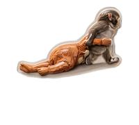 Punch Monkey - Pro-tect Punch The Monkey Refrigerator Magnets-PunchMonkey Plush Refrigerator Magnets