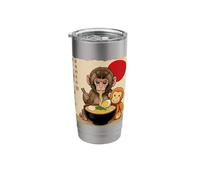 Punch Monkey Ramen Funny Ramen Noodles Punch Monkey Stainless Steel Insulated Tumbler
