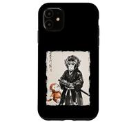Punch Monkey Samurai Warrior Ink Artwork Punch Monkey Case for iPhone 11