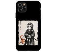 Punch Monkey Samurai Warrior Ink Artwork Punch Monkey Case for iPhone 11 Pro Max