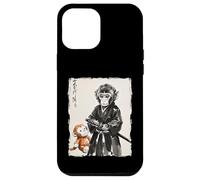 Punch Monkey Samurai Warrior Ink Artwork Punch Monkey Case for iPhone 12 Pro Max