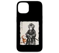 Punch Monkey Samurai Warrior Ink Artwork Punch Monkey Case for iPhone 13