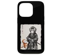 Punch Monkey Samurai Warrior Ink Artwork Punch Monkey Case for iPhone 13 Pro
