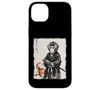Punch Monkey Samurai Warrior Ink Artwork Punch Monkey Case for iPhone 14 Plus