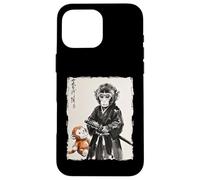 Punch Monkey Samurai Warrior Ink Artwork Punch Monkey Case for iPhone 16 Pro Max