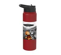Punch Monkey UFO Funny Selfie UFO Punch Monkey Stainless Steel Insulated Water Bottle